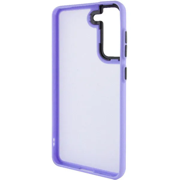 Чехол TPU+PC Lyon Frosted для Samsung Galaxy S21 FE — Фиолетовый — фото 3 Чехол TPU+PC Lyon Frosted для Samsung Galaxy S21 FE — Фиолетовый — фото 3