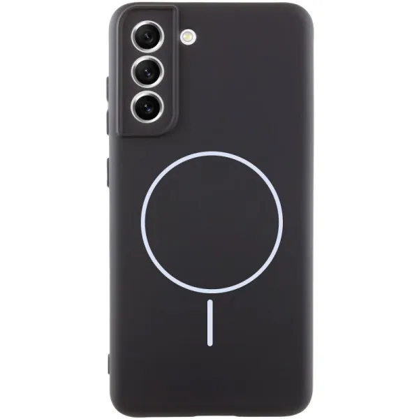 Чохол Silicone Cover Lakshmi Full Camera (AA) with Magnetic Fit для Samsung Galaxy S21 FE — Чорний — фото 1 Чохол Silicone Cover Lakshmi Full Camera (AA) with Magnetic Fit для Samsung Galaxy S21 FE — Чорний — фото 1