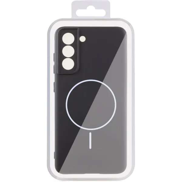 Чохол Silicone Cover Lakshmi Full Camera (AA) with Magnetic Fit для Samsung Galaxy S21 FE — Чорний — фото 4 Чохол Silicone Cover Lakshmi Full Camera (AA) with Magnetic Fit для Samsung Galaxy S21 FE — Чорний — фото 4