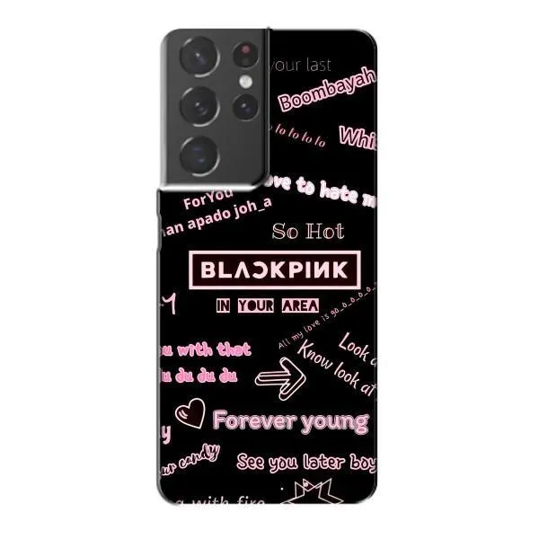 Чехол с принтом «BLACKPINK» для Samsung Galaxy S21 Plus Чехол с принтом «BLACKPINK» для Samsung Galaxy S21 Plus