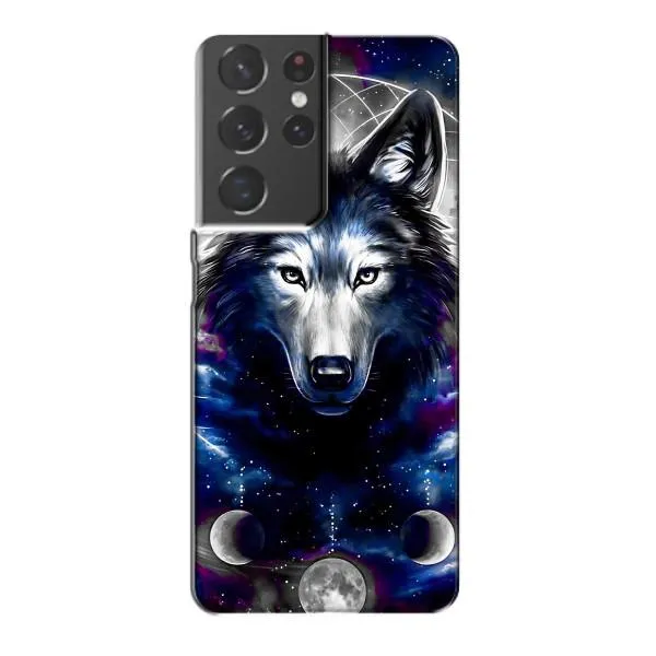 Чехол с принтом «Волк» для Samsung Galaxy S21 Plus Чехол с принтом «Волк» для Samsung Galaxy S21 Plus