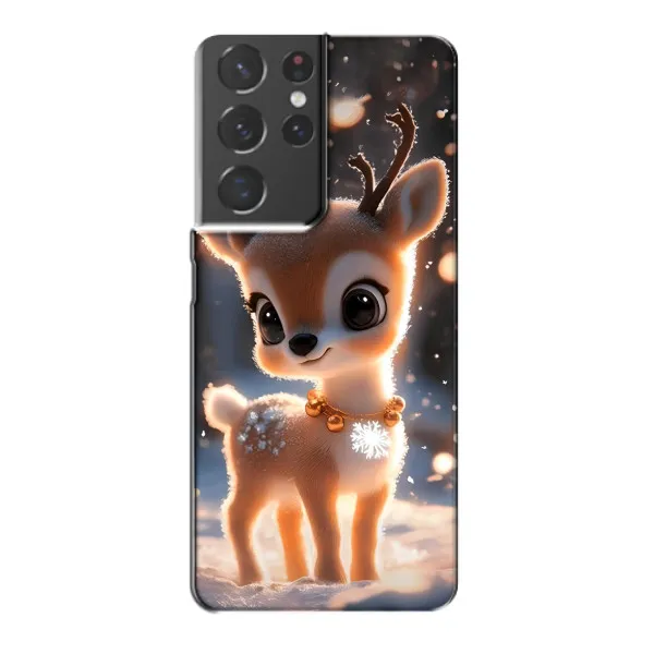 Чехол с принтом «Олененок» для Samsung Galaxy S21 Plus Чехол с принтом «Олененок» для Samsung Galaxy S21 Plus