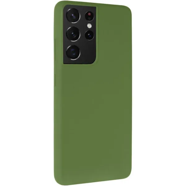 Чехол Silicone Cover Ummi Lakshmi (AA) для Samsung Galaxy S21 Ultra — Зеленый — фото 1 Чехол Silicone Cover Ummi Lakshmi (AA) для Samsung Galaxy S21 Ultra — Зеленый — фото 1