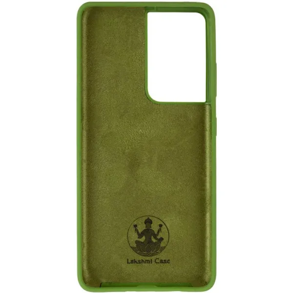 Чехол Silicone Cover Ummi Lakshmi (AA) для Samsung Galaxy S21 Ultra — Зеленый — фото 3 Чехол Silicone Cover Ummi Lakshmi (AA) для Samsung Galaxy S21 Ultra — Зеленый — фото 3