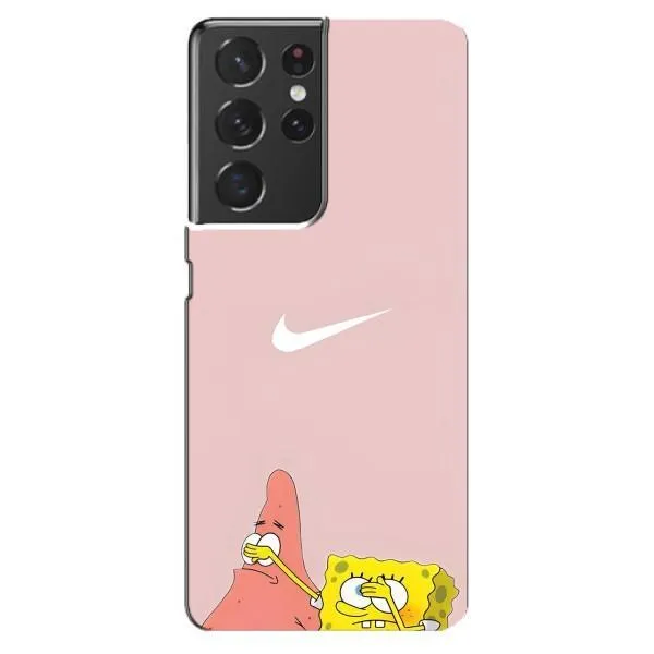 Чехол с принтом «Патрик и Губка» для Samsung Galaxy S21 ultra