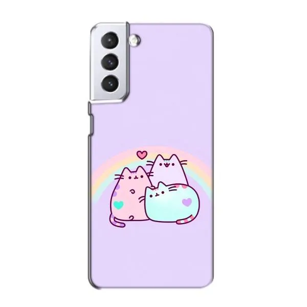 Чехол с принтом «Радужные котики» для Samsung Galaxy S21 Чехол с принтом «Радужные котики» для Samsung Galaxy S21