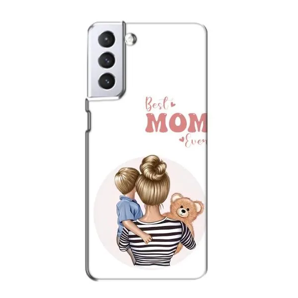 Чохол з принтом «Мама і син» для Samsung Galaxy S21