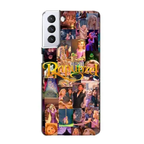 Чехол с принтом «Коллаж Рапунцель» для Samsung Galaxy S21 Чехол с принтом «Коллаж Рапунцель» для Samsung Galaxy S21