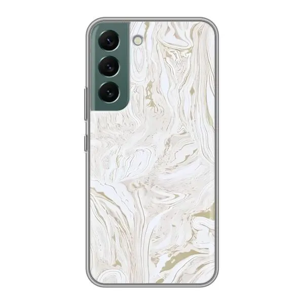 Чехол с принтом «Белый мрамор» для Samsung Galaxy S22 Plus Чехол с принтом «Белый мрамор» для Samsung Galaxy S22 Plus
