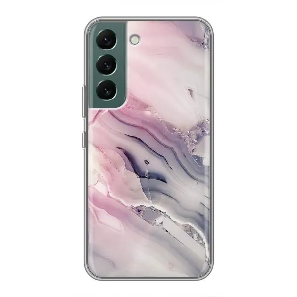 Чехол с принтом «Пурпурный Мрамор» для Samsung Galaxy S22 Plus Чехол с принтом «Пурпурный Мрамор» для Samsung Galaxy S22 Plus