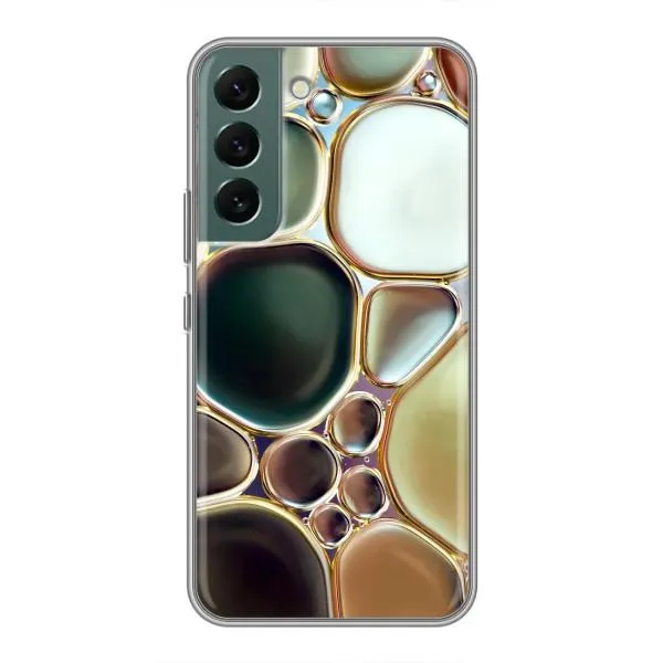 Чехол с принтом «Радужный Мрамор» для Samsung Galaxy S22 Plus Чехол с принтом «Радужный Мрамор» для Samsung Galaxy S22 Plus