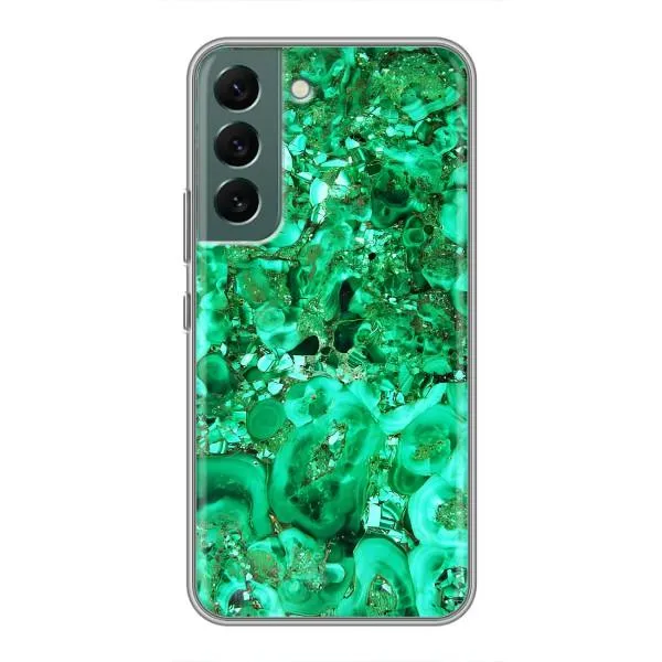 Чехол с принтом «Салатный Мрамор» для Samsung Galaxy S22 Plus Чехол с принтом «Салатный Мрамор» для Samsung Galaxy S22 Plus
