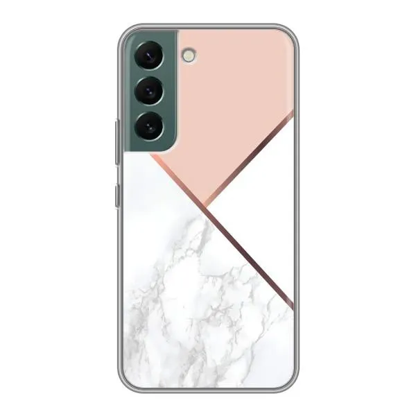 Чехол с принтом «Тройной мрамор» для Samsung Galaxy S22 Plus Чехол с принтом «Тройной мрамор» для Samsung Galaxy S22 Plus