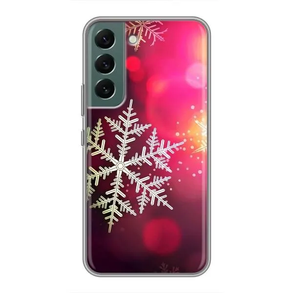Чехол с принтом «Снежинка» для Samsung Galaxy S22 Plus Чехол с принтом «Снежинка» для Samsung Galaxy S22 Plus