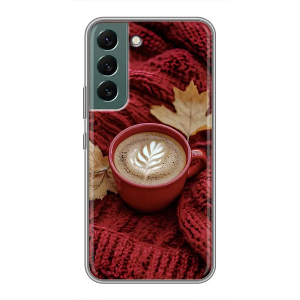 Чехол с принтом «Кофе на пледе» для Samsung Galaxy S22 Plus