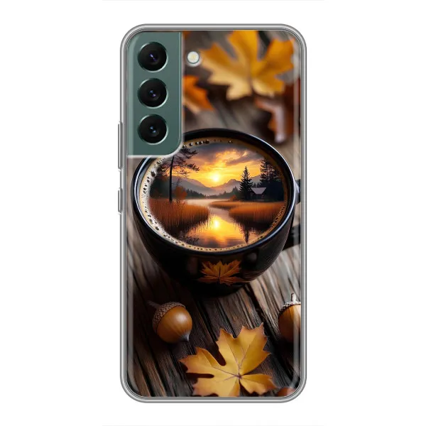 Чехол с принтом «Темный кофе» для Samsung Galaxy S22 Plus