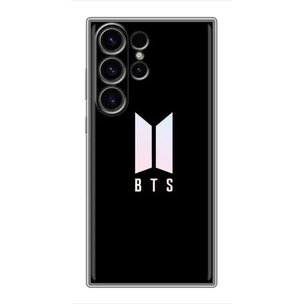 Чехол с принтом «Лого BTS» для Samsung Galaxy S22 Ultra Чехол с принтом «Лого BTS» для Samsung Galaxy S22 Ultra