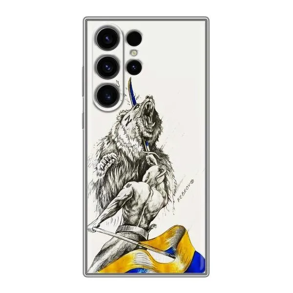 Чехол с принтом «Победа» для Samsung Galaxy S22 Ultra
