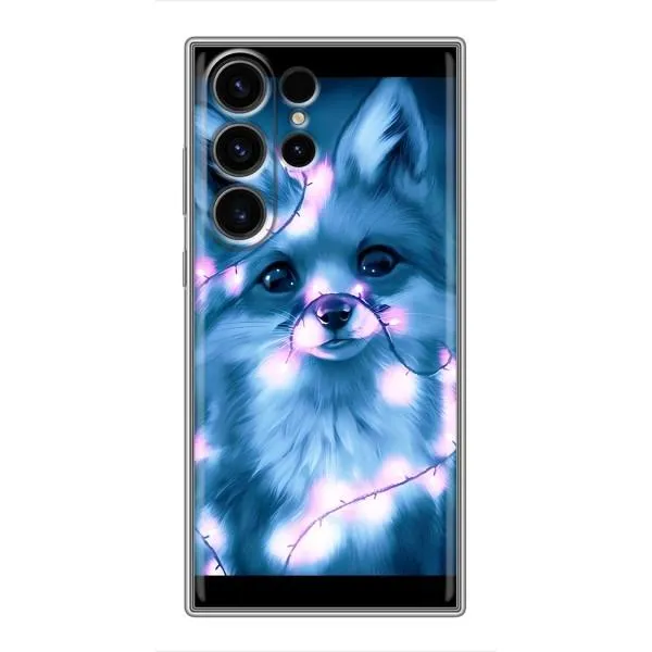Чехол с принтом «Яркая лисичка» для Samsung Galaxy S22 Ultra