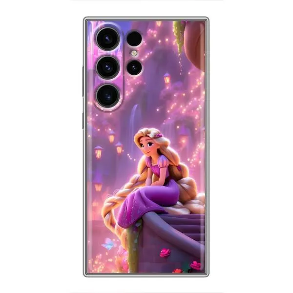 Чехол с принтом «Рапунцель в замке» для Samsung Galaxy S22 Ultra Чехол с принтом «Рапунцель в замке» для Samsung Galaxy S22 Ultra