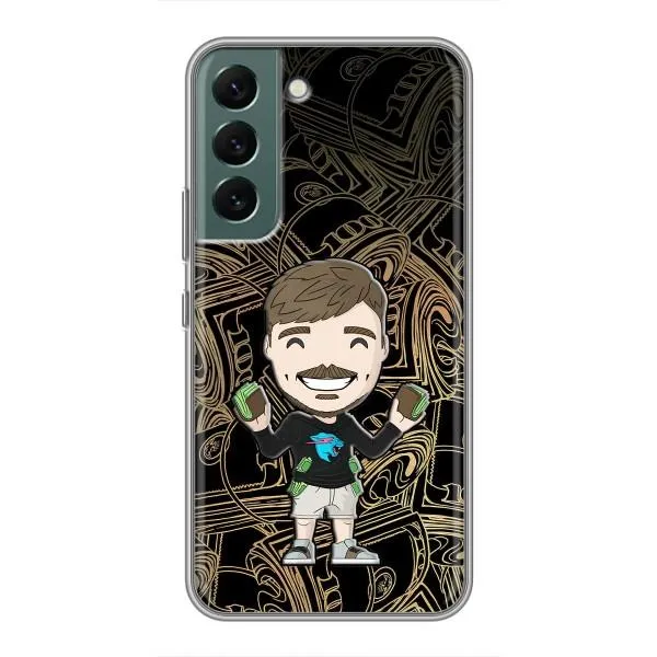 Чехол с принтом «Mister Beast» для Samsung Galaxy S22 Чехол с принтом «Mister Beast» для Samsung Galaxy S22