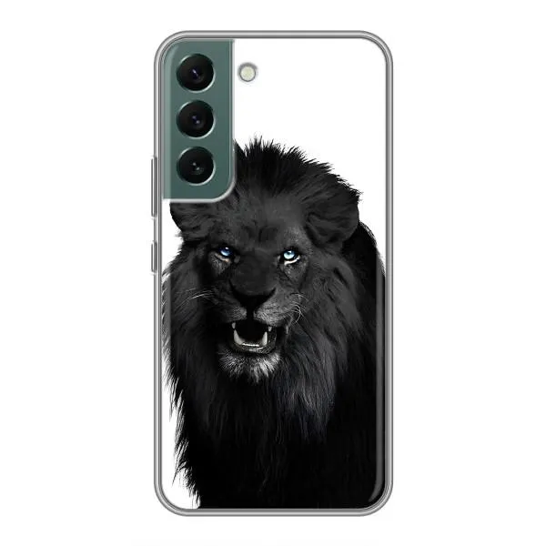 Чехол с принтом «Черный ЛЕВ» для Samsung Galaxy S22 Чехол с принтом «Черный ЛЕВ» для Samsung Galaxy S22