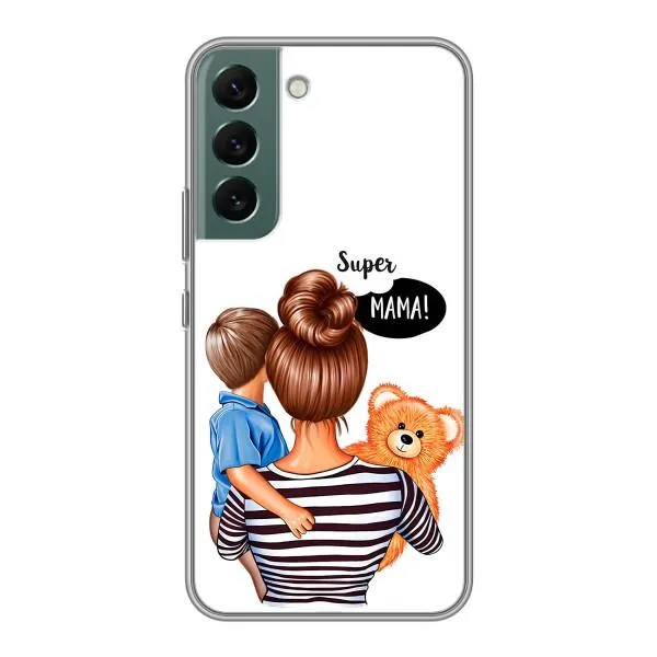 Чехол с принтом «Мама с сыном» для Samsung Galaxy S22 Чехол с принтом «Мама с сыном» для Samsung Galaxy S22