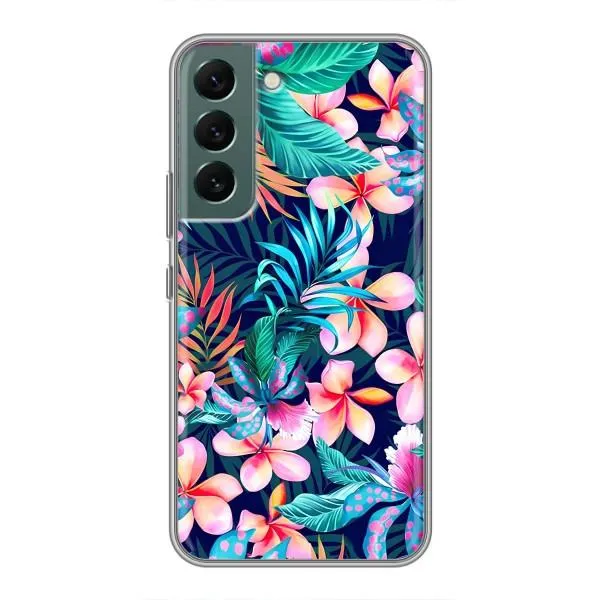 Чехол с принтом «Красочные цветы» для Samsung Galaxy S22 Чехол с принтом «Красочные цветы» для Samsung Galaxy S22