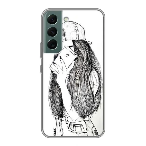 Чехол с принтом «Фото девочки» для Samsung Galaxy S22