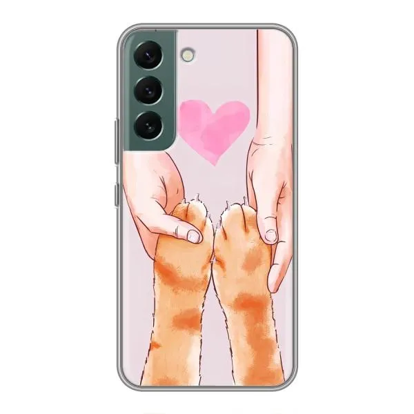 Чехол с принтом «Любовь к котикам» для Samsung Galaxy S22