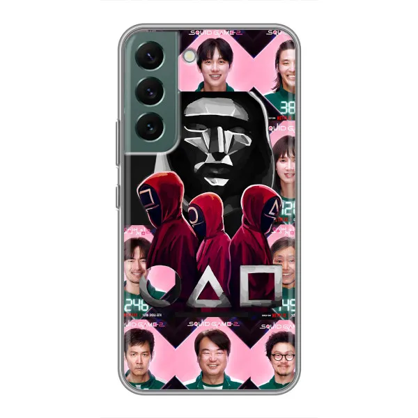 Чехол с принтом «Участники Игра кальмара» для Samsung Galaxy S22