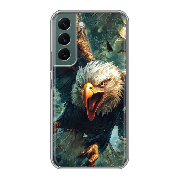 Чехол с принтом «Орел в полете» для Samsung Galaxy S22 Чехол с принтом «Орел в полете» для Samsung Galaxy S22