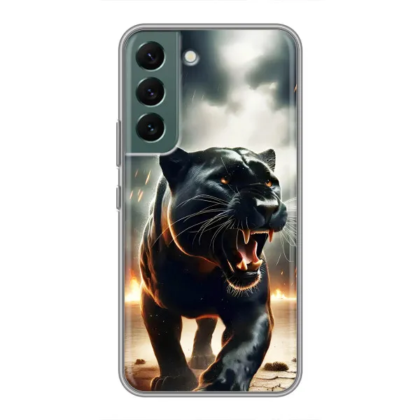 Чехол с принтом «Черная пантера» для Samsung Galaxy S22 Чехол с принтом «Черная пантера» для Samsung Galaxy S22
