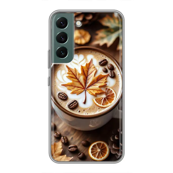 Чехол с принтом «Пряный кофе» для Samsung Galaxy S22 Чехол с принтом «Пряный кофе» для Samsung Galaxy S22