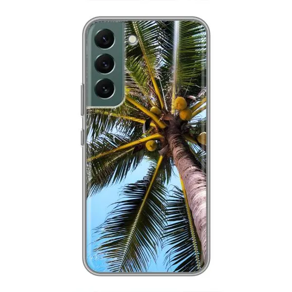 Чехол с принтом «Пальма» для Samsung Galaxy S22 Чехол с принтом «Пальма» для Samsung Galaxy S22