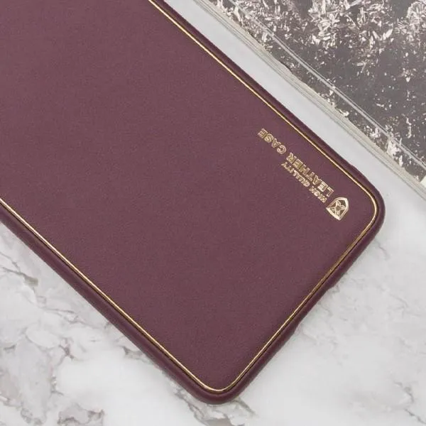 Кожаный чехол Xshield для Samsung Galaxy S23 FE — Бордовый — фото 2 Кожаный чехол Xshield для Samsung Galaxy S23 FE — Бордовый — фото 2