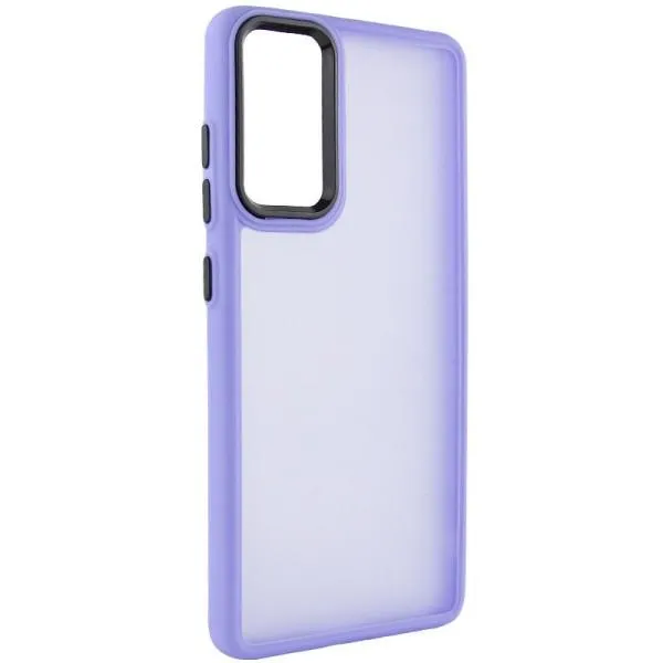 Чехол TPU+PC Lyon Frosted для Samsung Galaxy S23 FE — Фиолетовый — фото 1
