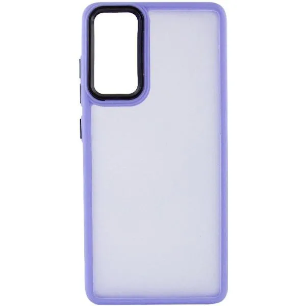 Чехол TPU+PC Lyon Frosted для Samsung Galaxy S23 FE — Фиолетовый — фото 2