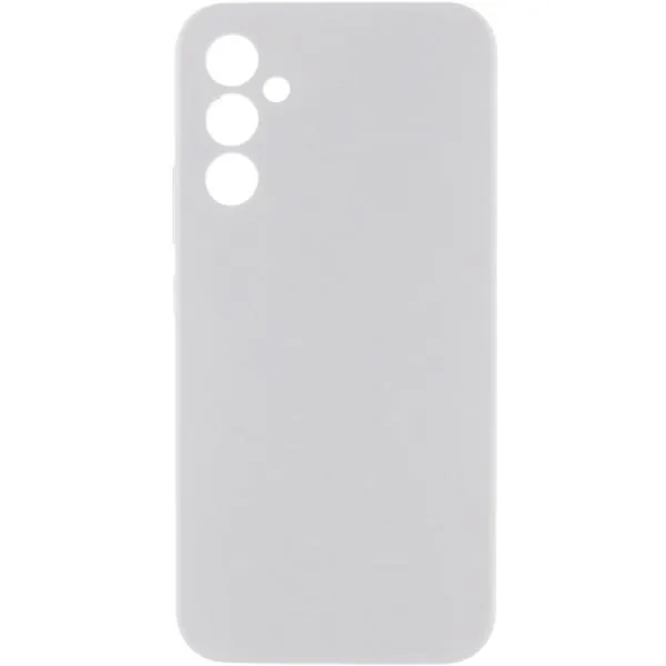 Чехол Silicone Cover Lakshmi Full Camera (AAA) для Samsung Galaxy S23 FE — Белый