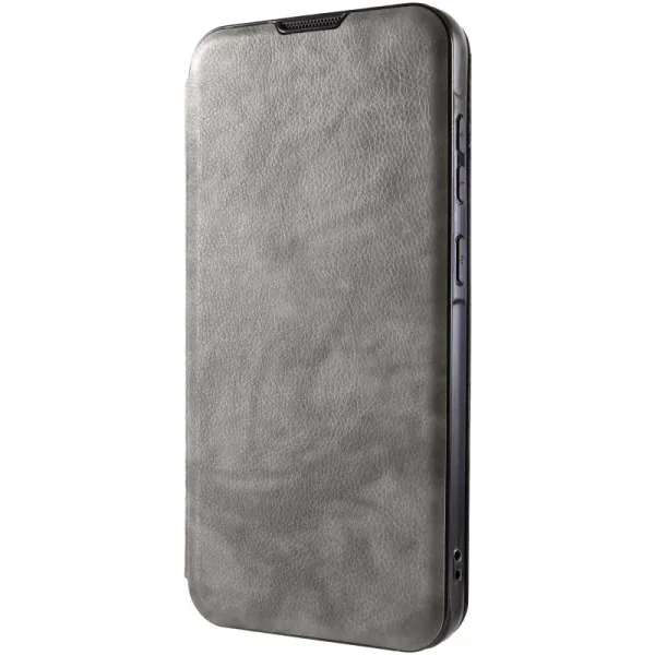 Шкіряний чохол-книжка Belora для Samsung Galaxy S23 FE — Сірий — фото 3 Шкіряний чохол-книжка Belora для Samsung Galaxy S23 FE — Сірий — фото 3