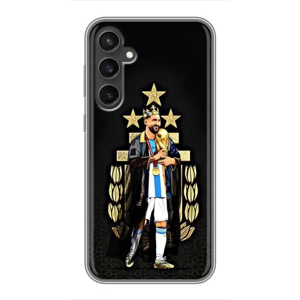 Чехол с принтом «Месси Король» для Samsung Galaxy S23 FE