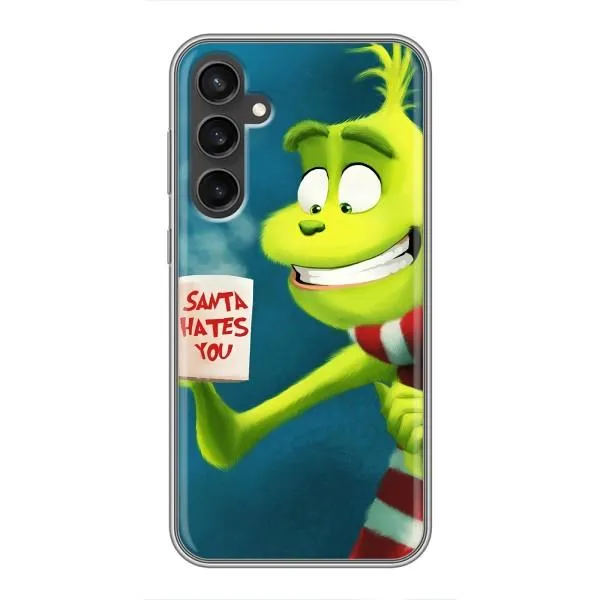 Чехол с принтом «Зеленый Гринч» для Samsung Galaxy S23 FE Чехол с принтом «Зеленый Гринч» для Samsung Galaxy S23 FE