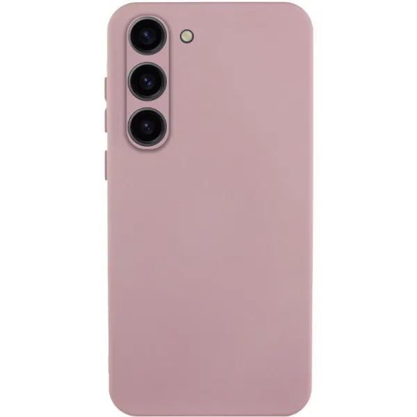 Чехол TPU GETMAN Liquid Silk Full Camera для Samsung Galaxy S23+ — Розовый — фото 1 Чехол TPU GETMAN Liquid Silk Full Camera для Samsung Galaxy S23+ — Розовый — фото 1