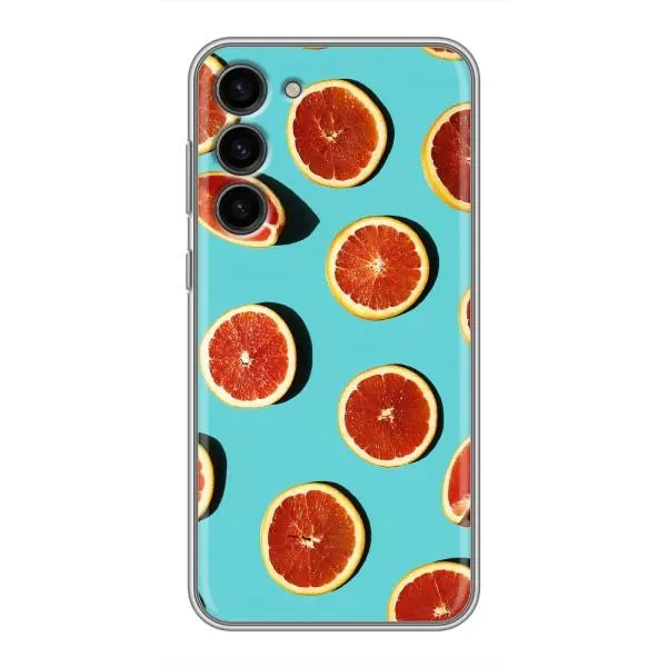Чехол с принтом «Грейпфрут» для Samsung Galaxy S23 Plus Чехол с принтом «Грейпфрут» для Samsung Galaxy S23 Plus