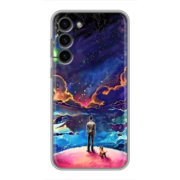 Чехол с принтом «Галактический вид» для Samsung Galaxy S23 Plus Чехол с принтом «Галактический вид» для Samsung Galaxy S23 Plus