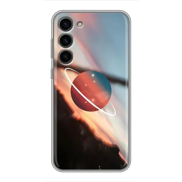Чехол с принтом «Сатурн» для Samsung Galaxy S23 Plus Чехол с принтом «Сатурн» для Samsung Galaxy S23 Plus