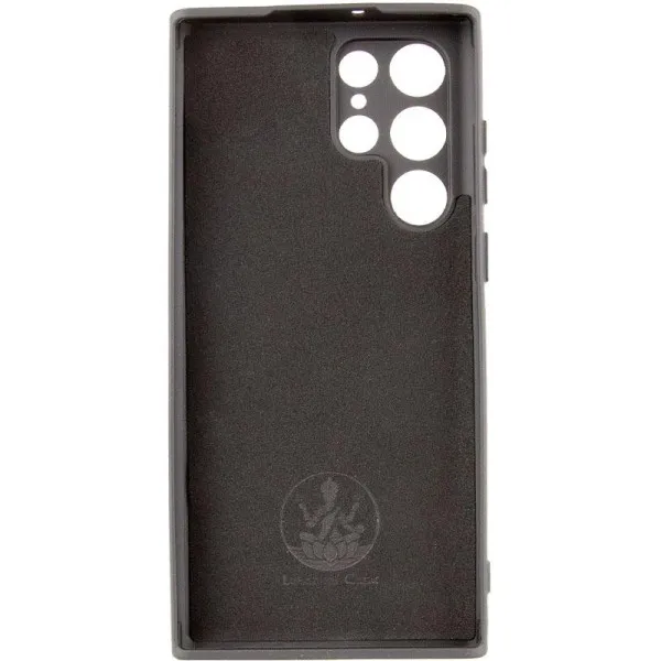 Чохол Silicone Cover Ummi Lakshmi Full Camera (AA) для Samsung Galaxy S23 Ultra — Чорний — фото 3
