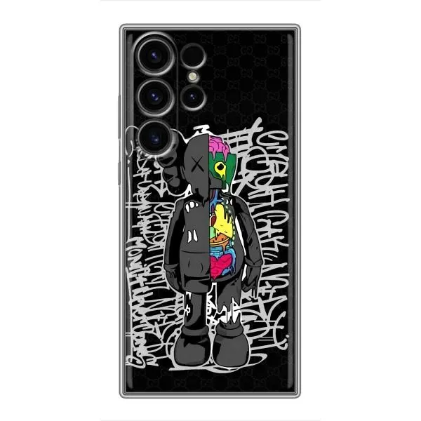 Чехол с принтом «Стиль Bearbrick» для Samsung Galaxy S23 Ultra Чехол с принтом «Стиль Bearbrick» для Samsung Galaxy S23 Ultra