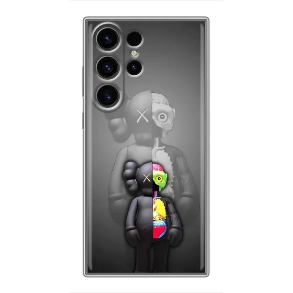 Чехол с принтом «Тело Bearbrick» для Samsung Galaxy S23 Ultra Чехол с принтом «Тело Bearbrick» для Samsung Galaxy S23 Ultra