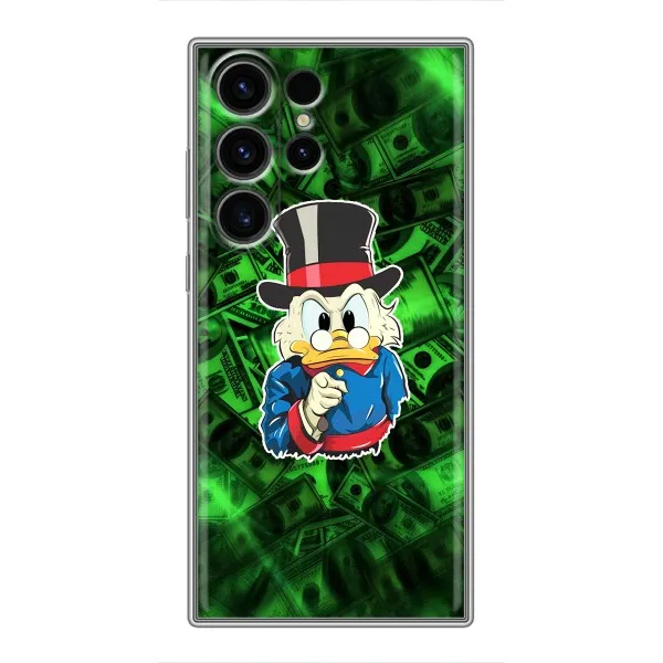 Чехол с принтом «Скрудж МакДак» для Samsung Galaxy S23 Ultra
